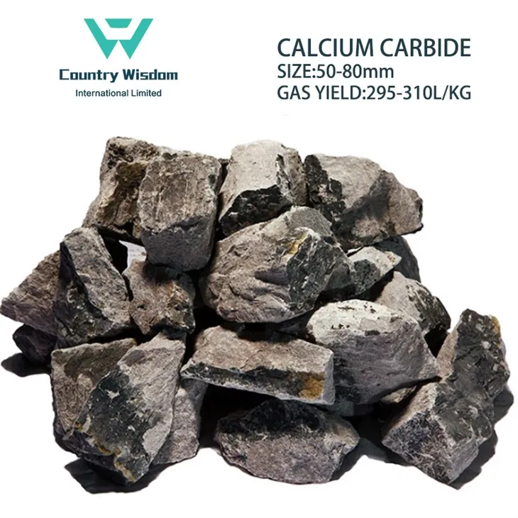 Calcium Carbide Stone 50-80mm 50 Kg Or 100 Kg Drum