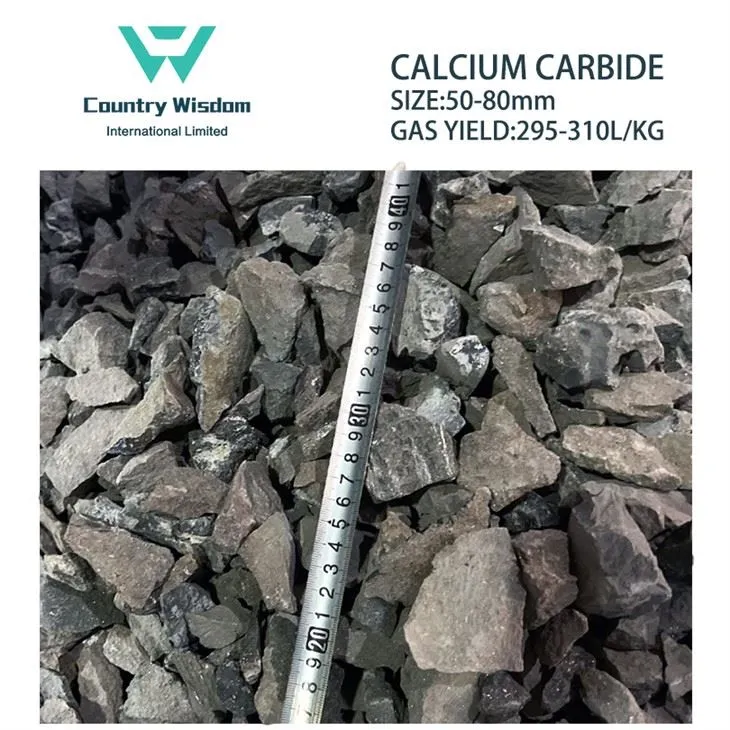 Price Calcium Carbide Stone 50-80 mm 295 L / Kg in China