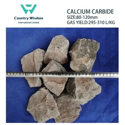 Calciumcarbid in Industriequalität exportieren 80-120mm Cac2