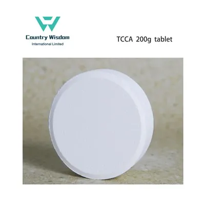 Schwimmbadchemikalie Trichlorisocyanursäure TCCA 90 % 200 g Tabletten